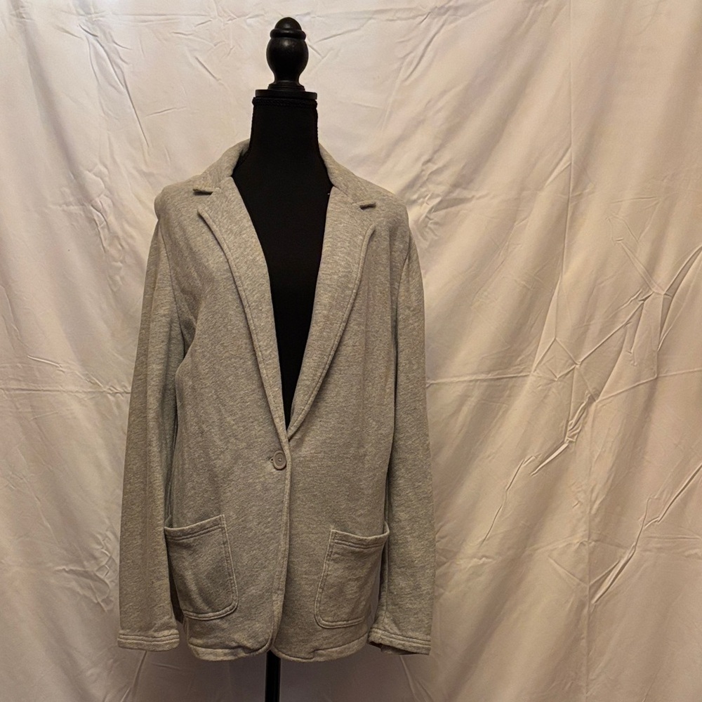 GAP Grey Knit Blazer